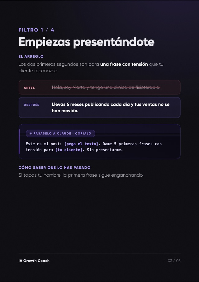 Página 3 de la guía