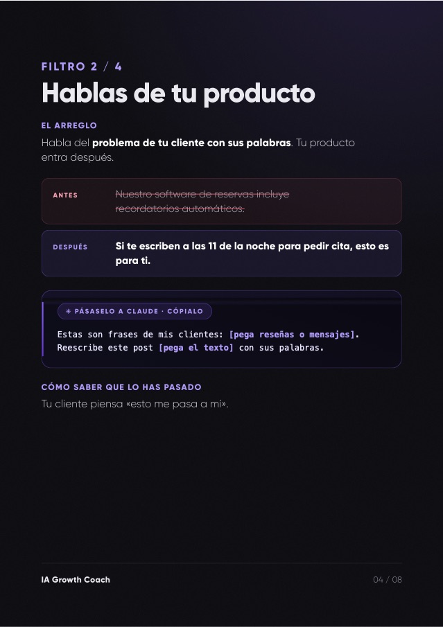 Página 4 de la guía