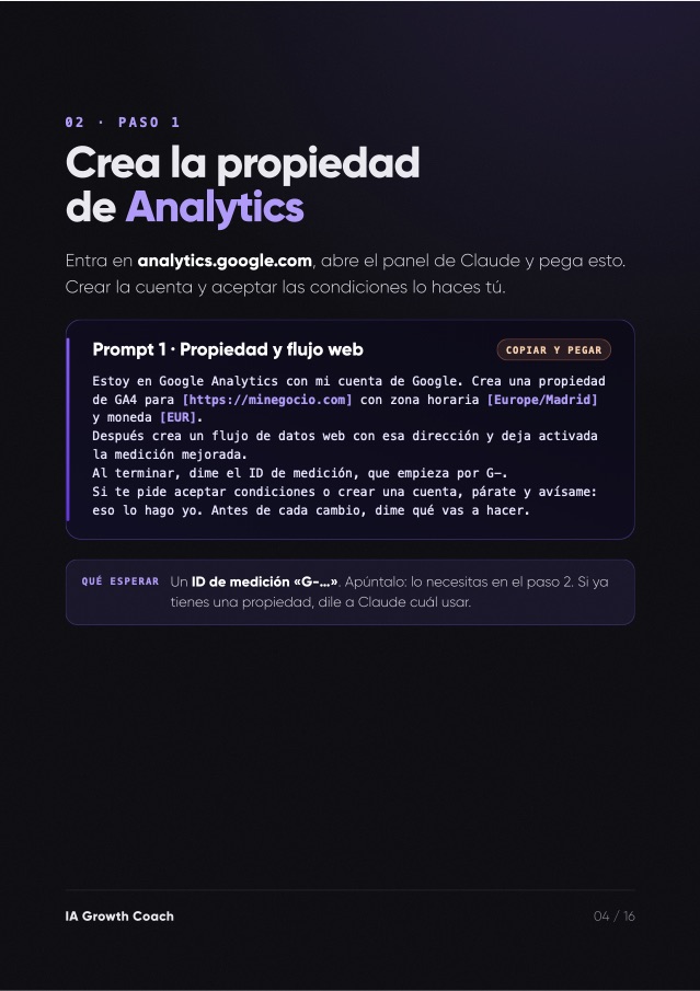 Página 4 de la guía
