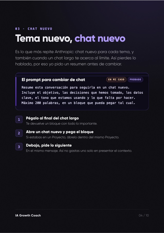 Página 4 de la guía