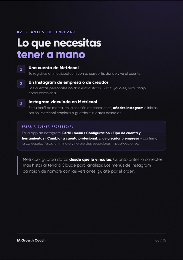 Página 3 de la guía