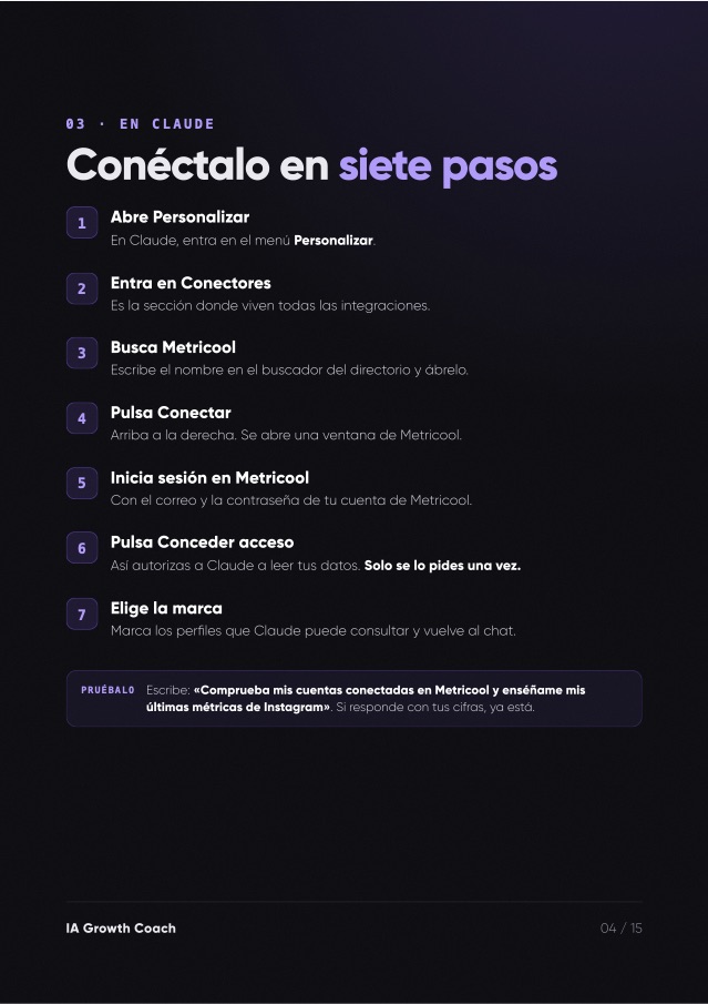 Página 4 de la guía