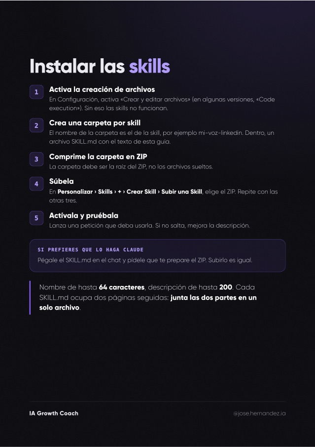 Página 3 de la guía