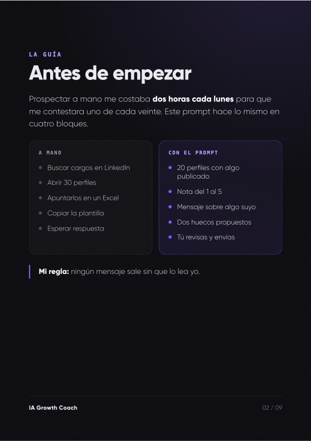 Página 2 de la guía