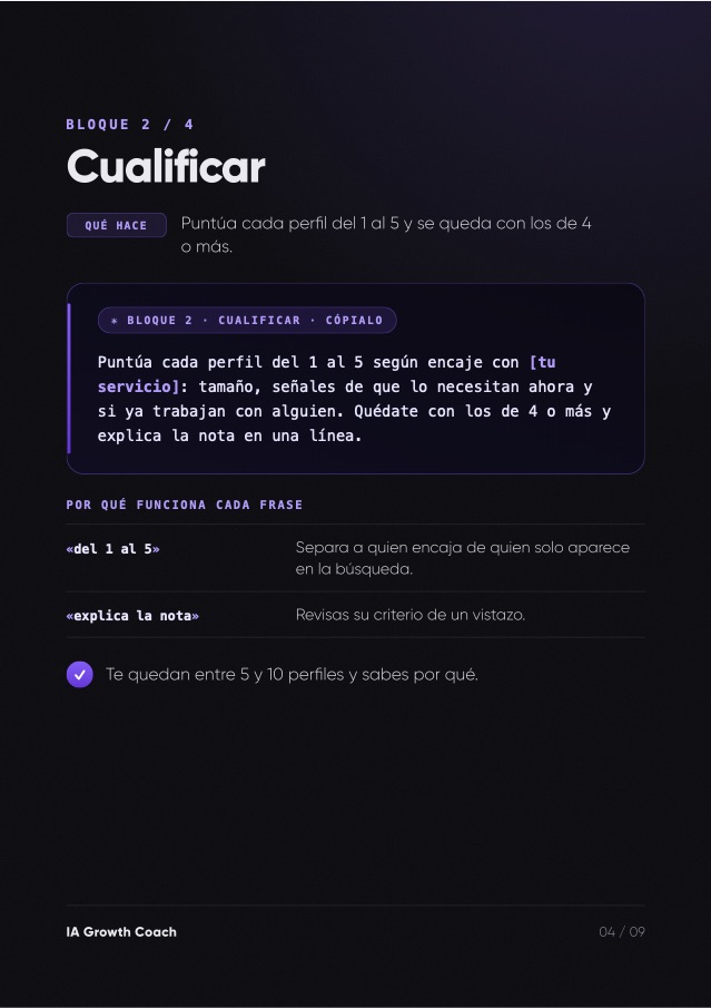 Página 4 de la guía
